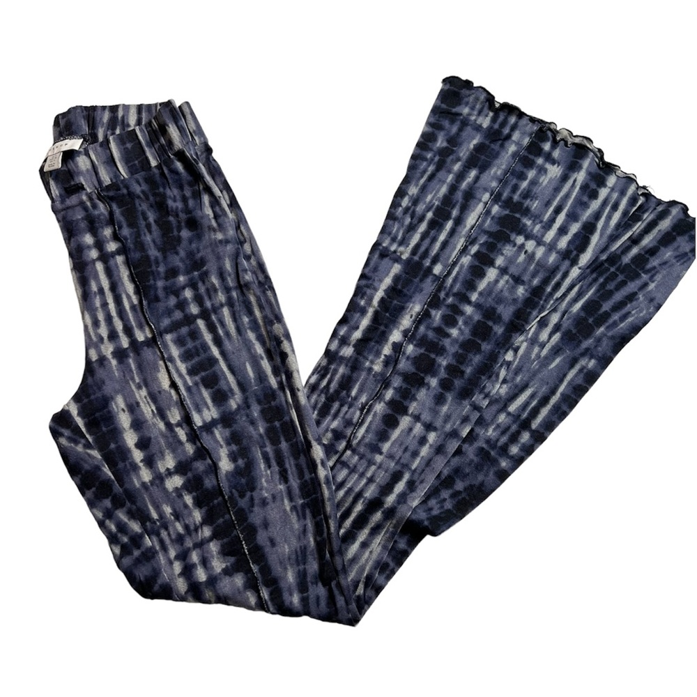 ASOS Navy/Purple/Black Flare pants